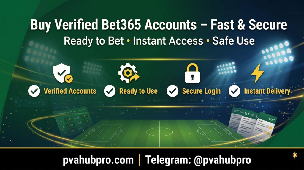 Buy Verified Bet365 Account