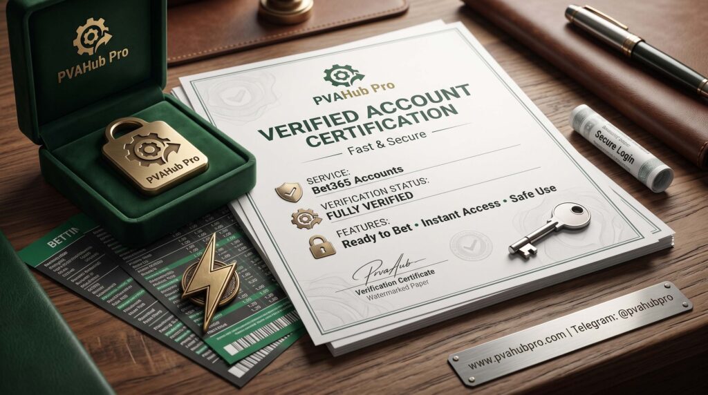 Buy Verified Bet365 Account